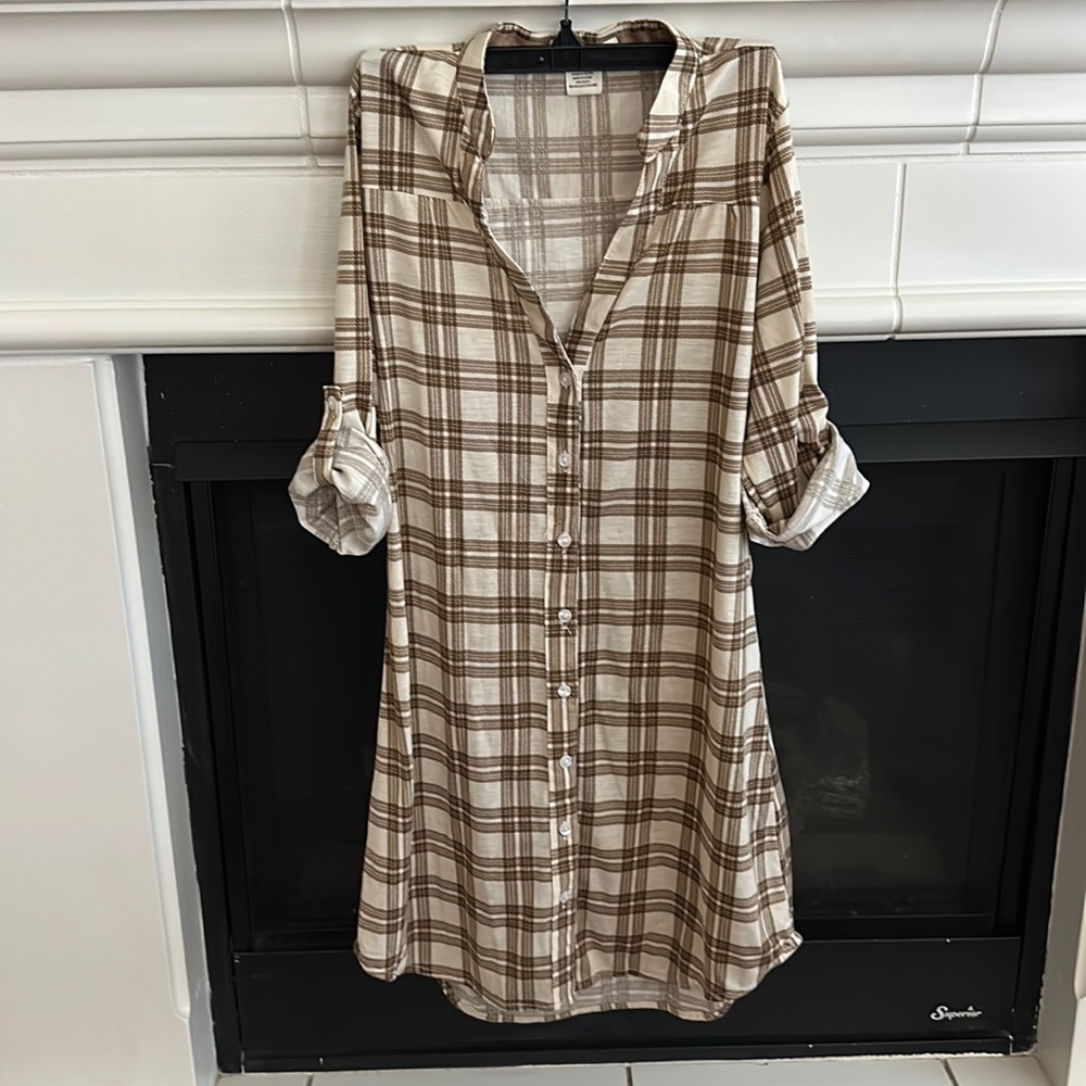 Flannel Dress